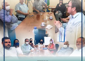Prefeito, vice-prefeito e demais servidores conhecem o novo diretor Adm/Financeiro da CAERD-RO