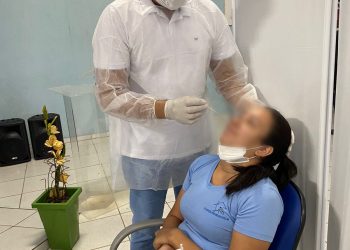 SAÚDE REALIZA TESTAGEM RÁPIDA PARA DIAGNOSTICO DE ANTIGENOS DE COVID-10