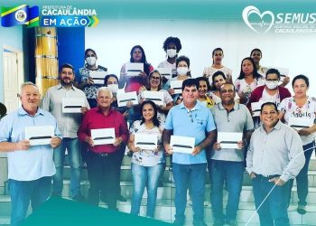 AGENTES DE SAÚDE RECEBEM TABLETS E CAPACITAÇÃO PARA O CADASTRO INDIVIDUAL E TERRITORIAL