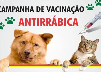 VACINAÇÃO ANTIRRÁBICA ACONTECE NESTE SABADO