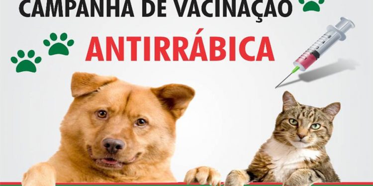 VACINAÇÃO ANTIRRÁBICA ACONTECE NESTE SABADO