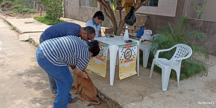 VIGILANCIA SANITARIA REALIZA VACINAÇÃO ANTI-RÁBICA