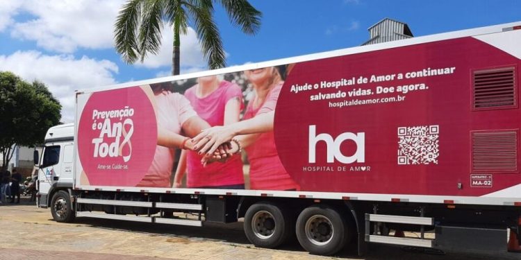 SAÚDE: Carreta do Hospital de Amor traz exames preventivos para Cacaulândia