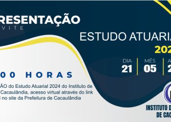 IPC: CONVITE APRESENTAÇÃO VIRTUAL DO ESTUDO ATUARIAL