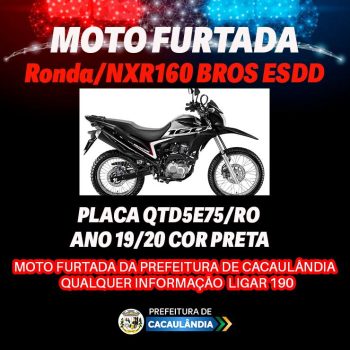 MOTO FURTADA