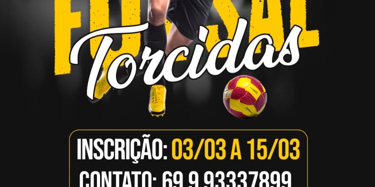 DIRETORIA DE ESPORTE PROMOVE 1º CAMPEONATO MUN. DE FUTSAL DAS TORCIDAS