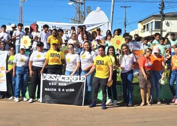 Cacaulândia Realiza Ação da Campanha “Faça Bonito” em Defesa das Crianças e Adolescentes