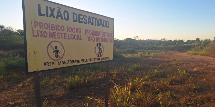 🚫 Nota de Esclarecimento – Proibição de Retirada de Terra no Antigo Lixão