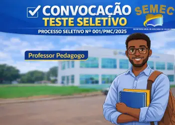 EDITAL DE CONVOCAÇÃO Nº45/PMC/2026 – PROCESSO SELETIVO Nº001/PMC/2025 – SEMEC
