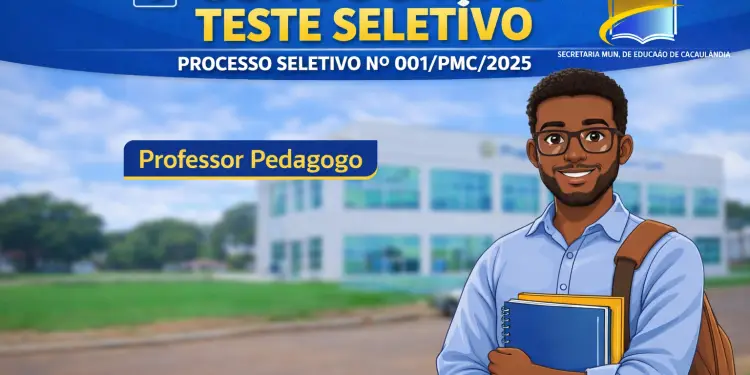 EDITAL DE CONVOCAÇÃO Nº45/PMC/2026 – PROCESSO SELETIVO Nº001/PMC/2025 – SEMEC