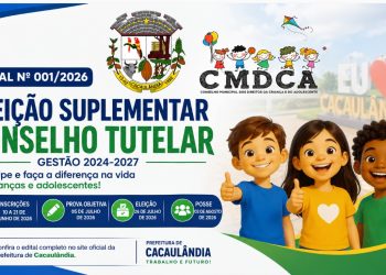 Edital de Convocação para Eleição Suplementar do Conselho Tutelar 2026