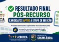 Conselho Tutelar: Resultado final pós-recurso candidatos aptos à etapa de eleição