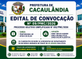 EDITAL DE CONVOCAÇÃO  Nº009/PMC/2026 PROCESSO SELETIVO Nº002/PMC/2026