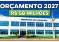 LOA 2027: Veja Como Cacaulândia Pretende Aplicar Mais de R$ 58 Milhões